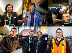 Via Rail banner